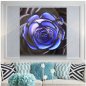 Light up wall pictures Metal (aluminum) - LED RGB 20 programmable colors - Rose 50x50cm