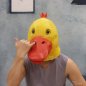 Duck mask - silicone face (head) halloween mask for children and adults