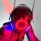 Party LED Helmet - Rave Cyberpunk 5000 з 24 рознакаляровымі святлодыёдамі