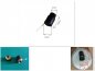 Spionazní sluchadlo - spy sluchátko na SIM kartu s bezdrotovým přenosem do 10m (mini klíčenka)