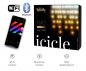 LED vertikālās sloksnes 5m - Twinkly Icicle + BT + Wi-Fi ar 190 gab AWW diode - balts LED