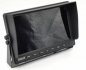 Cúvacie kamery AHD set s nahrávaním na SD kartu - 2x HD kamera s 11 IR LED + 1x Hybridný 10" AHD monitor