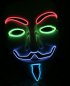 Máscara de Anonymous - multicolor