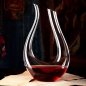 Bokal za vino i dekanter 1500 ml - Unikatni dekanteri u obliku slova U + kuglice za čišćenje
