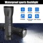 Kamera v baterce LED s FULL HD rozlišení + 120° úhel s IPX6 voděodolné + držáky