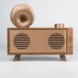 Mini old radio - retro vintage with Bluetooth + FM/AM radio/AUX/USB disk/Micro SD