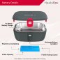 Boîte à lunch thermique électrique - boîte chauffante portable alimentée par batterie (application mobile) - HeatsBox GO