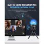 Selfiehouder - Slim automatisch gemotoriseerd roterend statief voor mobiele telefoon + 2MP webcam