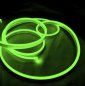 Logo bercahaya melalui strip neon fleksibel 5M dengan perlindungan IP68 - Warna hijau