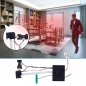 Kamera z luknjami Full HD 2 mm mikro nevidna 95 ° leča z zunanjostjo IR LED + WiFi / P2P