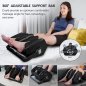 Appareil de massage pour les jambes et les pieds EMS - Masseur à compression d'air pour les jambes + pieds + mollets + mains