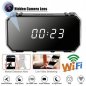 Wi-Fi spy 4K camera hidden in the alarm clock + motion detection + night vision 8 IR