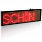 Panneau de message led avec WiFi - rouge 34cm x 9,6 cm