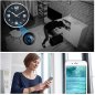 Wall clock spy camera analog with WiFi / P2P (Android or iOS) - FULL HD resolution