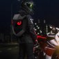 디스플레이가 있는 LED 나이트 백팩 - 스마트폰(IOS/Android)용 EYE Smart LCD 화면