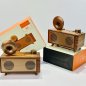 Mini old radio - retro vintage with Bluetooth + FM/AM radio/AUX/USB disk/Micro SD