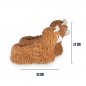 Alpakos šlepetės (lama) – moteriškos univertinės 36–41 dydžio