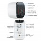 Beveiliging IP HD camera met extra lange batterijduur + WiFi + IR LED