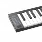 Clavier pliable (piano) portable pliable 130cm + 88 touches + BT + Li-ion + haut-parleurs stéréo