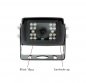 Vodeodolná cúvacia kamera s uhlom snímania 150° a 18 IR LED nočným videním do 13m