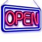 LED bord "OPEN" inscriptie - 50 cm x 25 cm