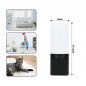 Lampkamera – spionkamera i vägglampa med PIR + FULL HD + Wifi/P2P (Tuya-app) – roterande 300° + 5m IR-LED