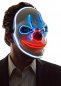 Máscara de palhaço com LED piscando