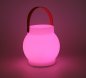 Portable LED lamp with handle + 8 color modes + IP44 protection (exterior/interior)