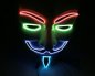 Anonym maske - flerfarget