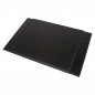 Itinakda ng mamahaling opisina ang desk pad na gawa sa kahoy na 8 mga PC - (Walnut + leather) na gawa ng kamay
