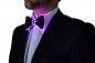 Lighting men's bow tie - purple
