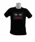 Gentleman - Camiseta com equalizador LED