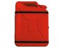 Porta bidones - Bidón de gasolina metálico ROJO Minibar de ginebra de 20L en bidón Bidón