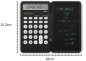 Solarni kalkulator z beležko 6,5" LCD, znanstveni + pisalno pisalo (zložljivo)