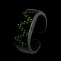 LED Multicolored luminous bracelet - 9 mga mode upang mapili