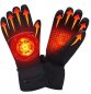 Gants chauffants pour l'hiver (thermoélectrique) avec 3 niveaux de chaleur (chaleur) avec batterie 1800mAh