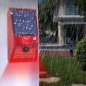 Solar alarm sensor - waterproof IP65 lamp 6 modes + motion detection + remote control