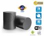 Stereo-Bluetooth-Lautsprecher mit Full HD-WLAN-Kamera und 330 ° -Drehlinse