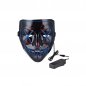 Purge mask - LED gelap biru