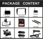 Wifi parking cameras with wireless monitor with recording to SD - 4x AHD wifi camera + 7" LCD DVR monitor