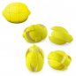 Fruchtwürfel – Logikwürfel für Puzzlespiele – Banane + Apfel + Zitrone