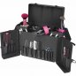 Valise coiffeur (kit bag) - Valise pliante portable de luxe Aluminium + Cuir