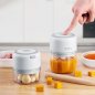 Mini mixer en snijmachine draagbare keuken multifunctionele assistent met 1200 mAh batterij