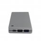 Portable charger extra thin battery with 20000mAh capacity + 2x USB output up to 2,4A