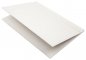 White leather mat para sa desk o work table - Marangyang katad