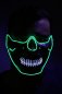 LED派对面具-绿色骷髅头