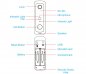 Timbre de timbre inalámbrico-cámara HD de timbre de puerta de vídeo Wifi (aplicación móvil)