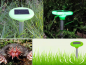 Répresseur de taupe solaire + lampe décorative LED dans le jardin