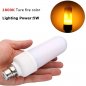 LED-flamlampa - glödlampa med en brinnande lågeffekt – imiterar eld 5W