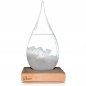 Storm glass weather predictor at barometer na hugis patak